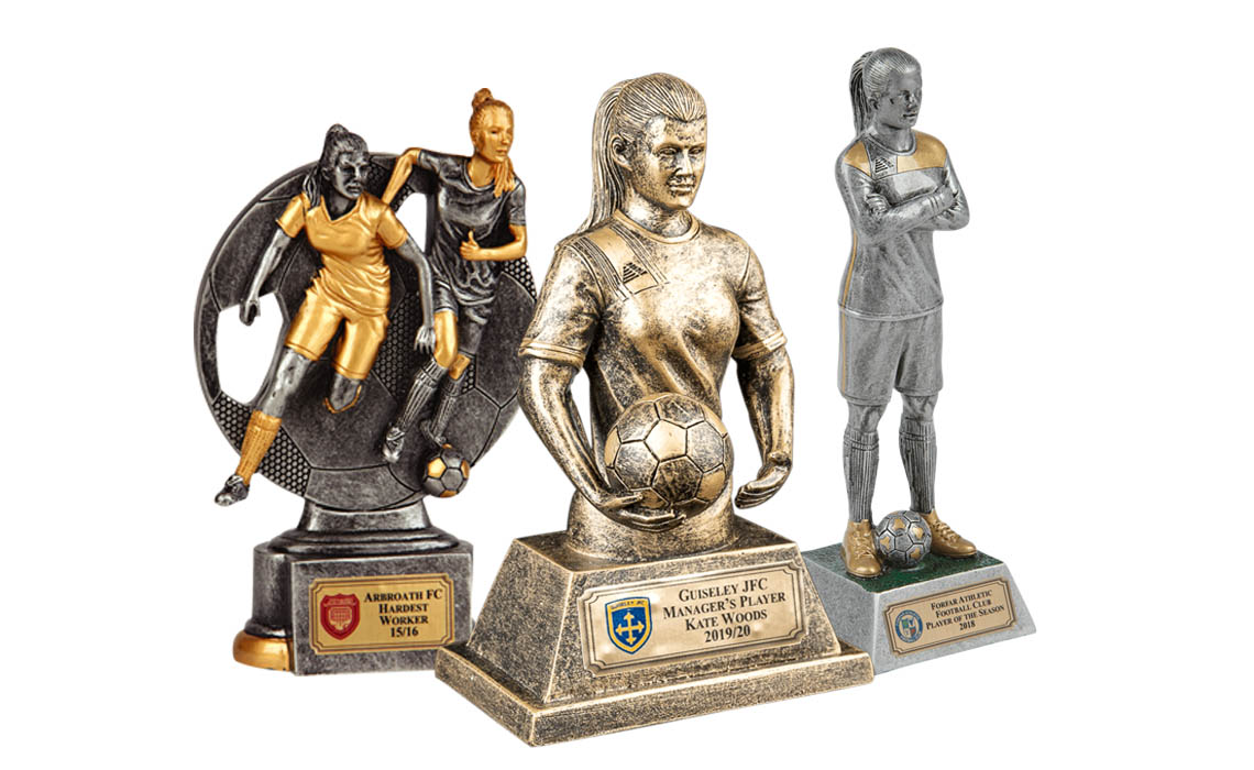 Female Player Trophies | Pendle Sportswear